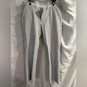 Express Photographer pants 31x30 striped blue/navy/gray white